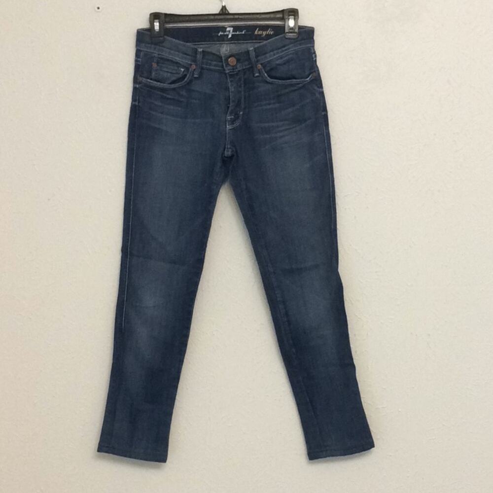 7 For All‎ Mankind Size 27 Skinny Jeans